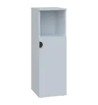 TN 3 - 3DN kancelářská skříň, 1-dveřová/nika, pravá, 1107x360x400, bílá